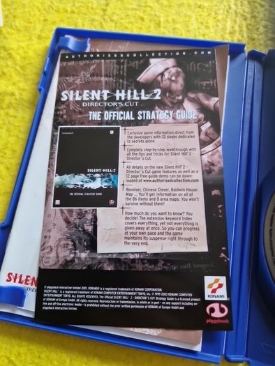 Silent Hill 2 Director s Cut PlayStation2 Ps2 games Original
