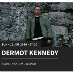 Dermot Kennedy tickets x2