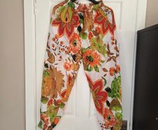 NEW Floral Harem pants, one size