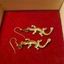 Vintage Salamander Earrings Image 3