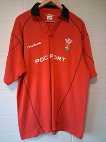 Wales Jersey. Official Reebok Wales Rugby Union Mens Home Jersey. Collect In Dublin Or Receive Via Post.