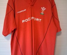 Wales Jersey. Official Reebok Wales Rugby Union Mens Home Jersey. Collect In Dublin Or Receive Via Post.