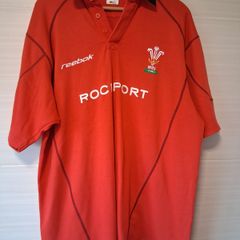 Wales Jersey. Official Reebok Wales Rugby Union Mens Home Jersey. Collect In Dublin Or Receive Via Post.