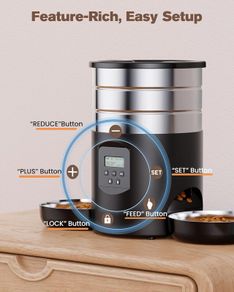 Brand New Automatic Pet Feeder (Two Bowls)