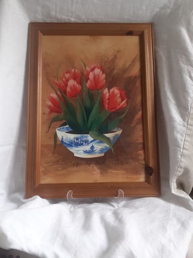 Parrot Tulips Art  Print