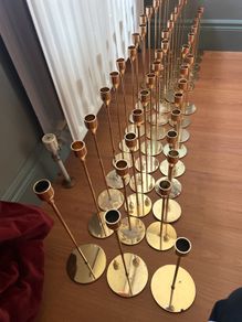 Candle holders x 45