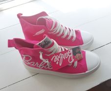 Brand new Barbie Canvas High-Top Sneakers / trainers