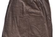 NEW Brown cord Skirt Size M by Due Maternity