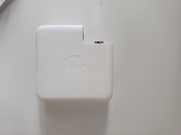 Apple  67W Dual USB-C Port Power Adapter with MacBook charger cable