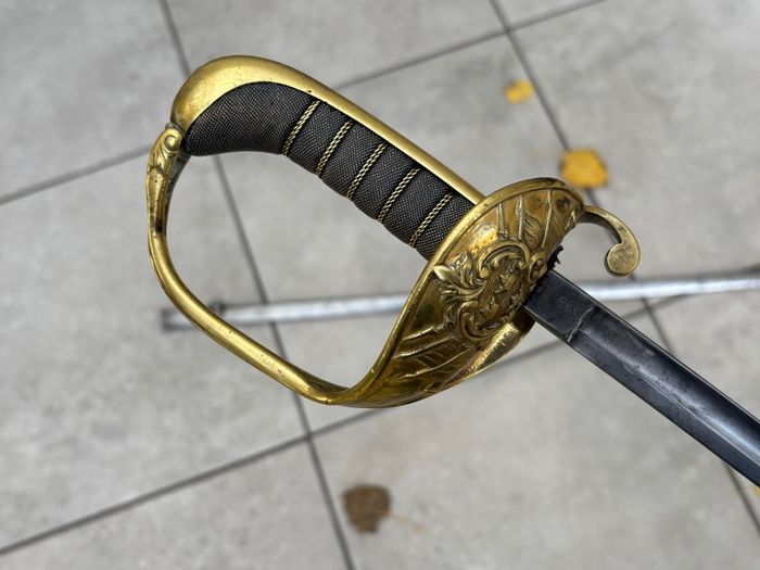 Officer's sword, Sweden
