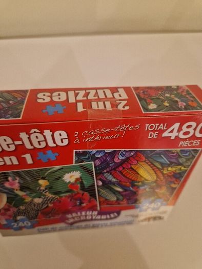 New 240 piece puzzle x 2