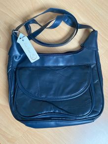 BRAND NEW with TAGS Leather Rosa Benini Shoulder Bag And Purse Set