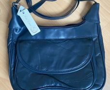 BRAND NEW with TAGS Leather Rosa Benini Shoulder Bag And Purse Set