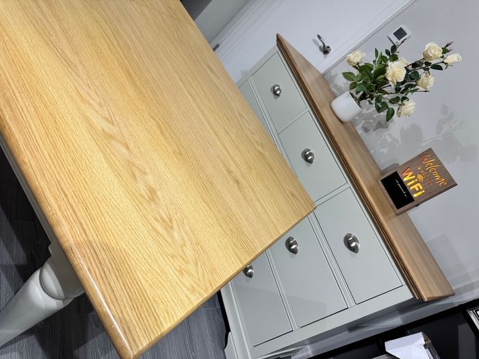 Oak Extending Dining Table, New