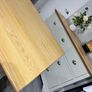 Solid Oak Extending Dining Table, New Image 5
