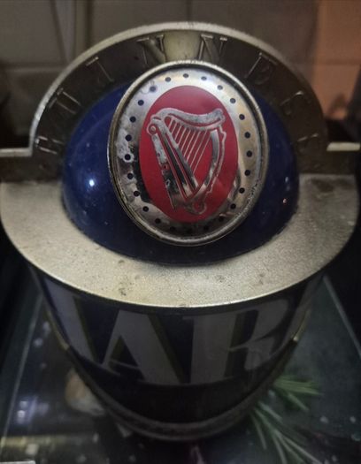 This Harp Lager light-up counter font