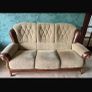 3 seater Sofa with matching armchairs Image 2