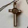 Vintage Necklace with Cross Pendant Image 3