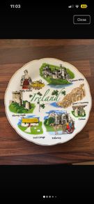 Vintage Irish Souvenir Plate