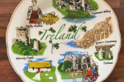 Vintage Irish Souvenir Plate