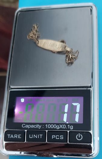 9 Ct  Gold Bracelet  1.7g