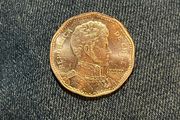 Chile 2008, 50 Pesos Coin, Bernardo O Higgins