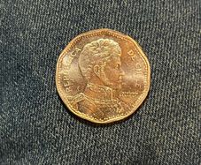 Chile 2008, 50 Pesos Coin, Bernardo O Higgins