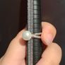 Perlaviva Genuine Freshwater Pearls in Rhodium-Plated 925 Silver Ring Image 6