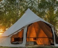 Canvas Bell Panorama View TC Tent