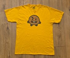 BT21 x Shooky Kpop Men's T-Shirt Size Large