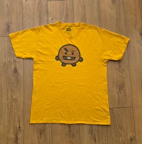 BT21 x Shooky Kpop Men's T-Shirt Size Large