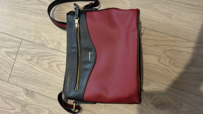 Matmazel Burgundy & Black Crossbody Bag