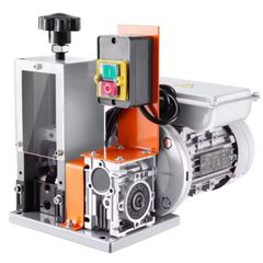220v Wire Stripping Machine 1.5-25mm Cable Stripper 180W 60ft/min 3 Feeding Holes Wire Peeler Scrap Copper Recycle