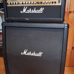 Marshall  G100R CD head and MG412 cab