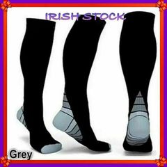Compression Socks Varicose Vein Stocking Running Leg Relief Pain Support