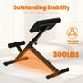 Roman Chair - Hyperextension Bench for Strength Training Back Extension, Foldable 5 Adjustable Position Home Gym Sit Up Bench for Glute & Ab Workouts, Optional Adjustment Incline & Multi-Functi Image 4