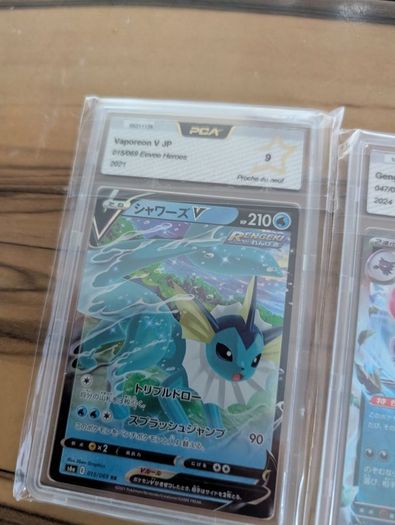 Graded pokemon cards