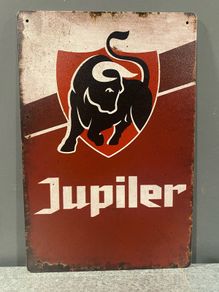 Jupiler Tin Metal Sign