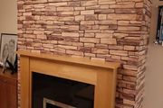 Natural Stone brick Effect 3D PVC Plastic Wall