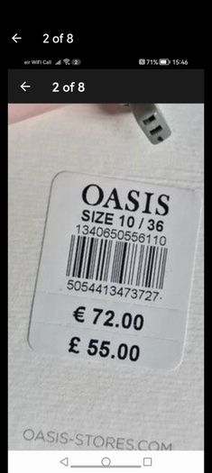 beautiful new oacis wrap over dress