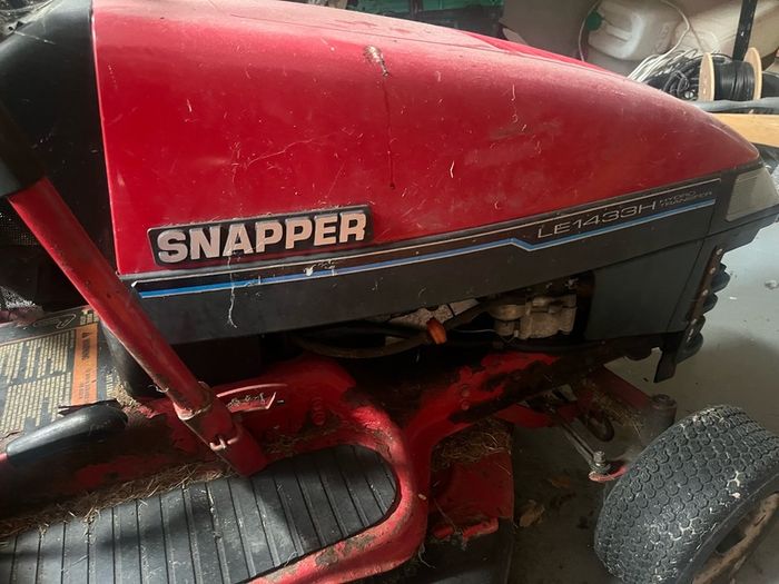 ride on mower