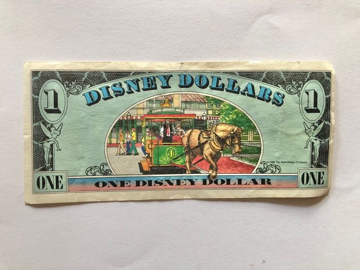 1988 Disney Dollar