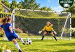 Football Goal 12ft x 6ft Heavy Duty Garden Soccer Goal