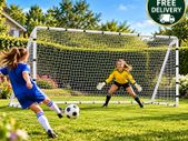 Football Goal 12ft x 6ft Heavy Duty Garden Soccer Goal