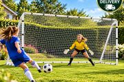 Football Goal 12ft x 6ft Heavy Duty Garden Soccer Goal