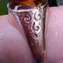 8ct Gold Citrine Ring Image 4