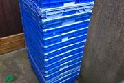 15 x Stacking Nesting Crate Ventilated