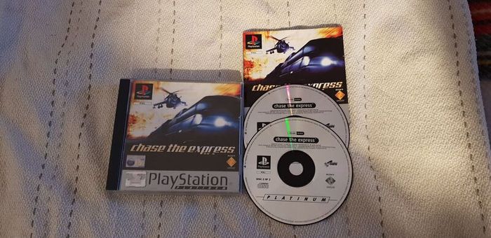 Chase the Express Platinum Version Top PS1 Game For Sale Here