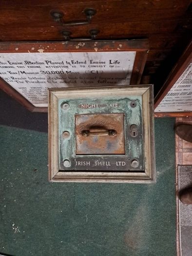 Vintage Irish Shell LTD Night Safe
