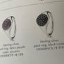 Pandora ring sterling silver Pave cosmic stars Image 4